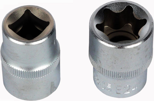 Set 9 Tubular Sockets Bass Polska Torx 1/2”
