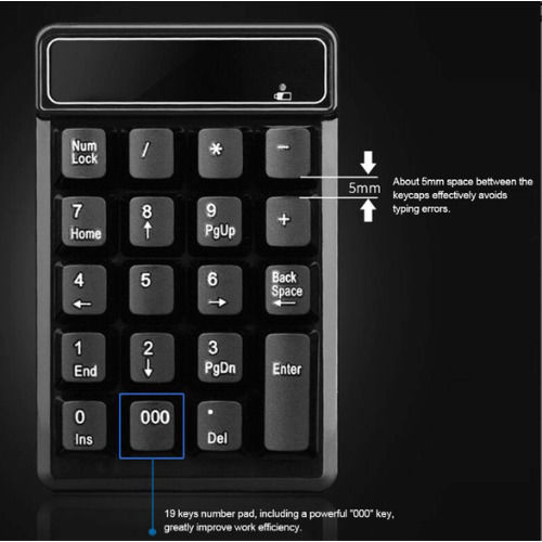 K3 Wireless Numeric Keypad