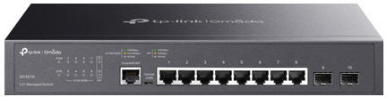 TP-LINK Sg3210 Jetstream v1 Managed L2 Switch με 8 Θύρες Gigabit (1Gbps) Ethernet και 8 SFP Θύρες