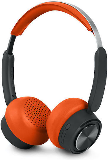 Muse M-271 BO Ασύρματα / Ενσύρματα On Ear Ακουστικά με 65 ώρες Λειτουργίας Πορτοκαλί/Μαύρο