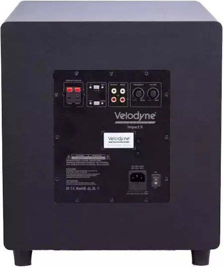 Velodyne Impact X12 Active Subwoofer with Speaker 12" 300W Black