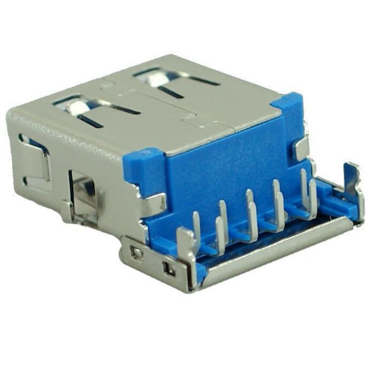 Usb 3.0 Connector A Type Down Silver