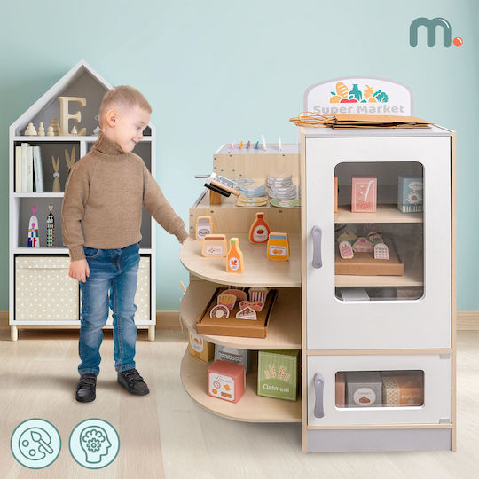 Mamabrum Παιδικό Μαγαζάκι από Ξύλο για 3+ Ετών 12τμχ