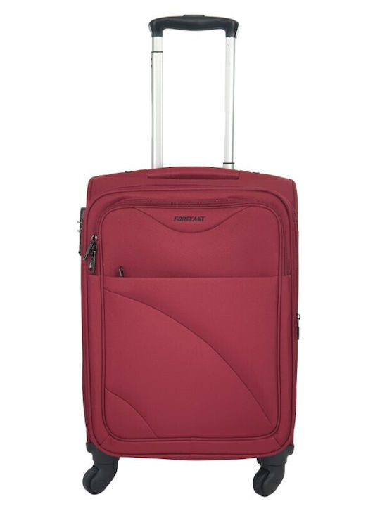 Forecast Reisekoffer Kabine Rot mit 4 Räder Höhe 55cm