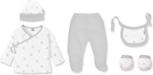 Interbaby Σετ Δώρου για Μωρά για 0-6 μηνών 5τμχ