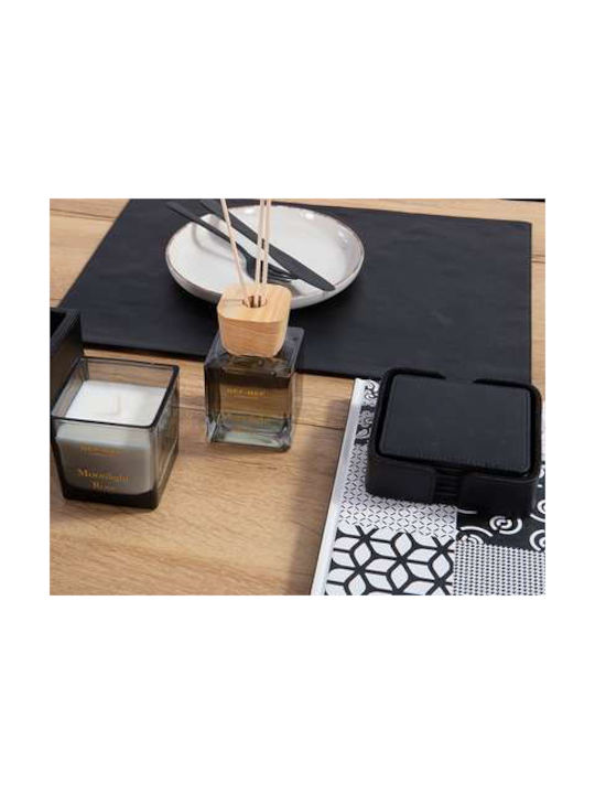 Nef-Nef Homeware Σουβέρ από Δερματίνη Γκρι 10x10cm 6τμχ Nef-Nef Homeware Σουβέρ από Δερματίνη Γκρι 10x10cm 6τμχ