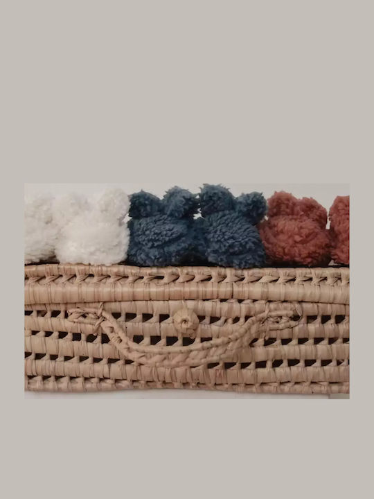 Little Dutch Βρεφικά Μποτάκια Αγκαλιάς Ροζ Teddy