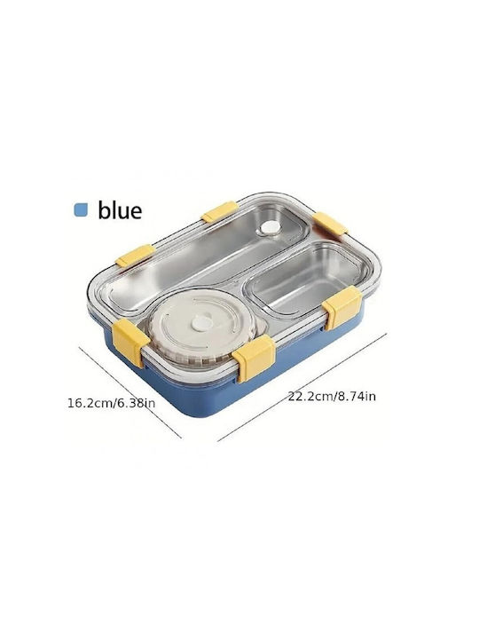 Aj Δοχείο Φαγητού Inox Μπλε 750ml