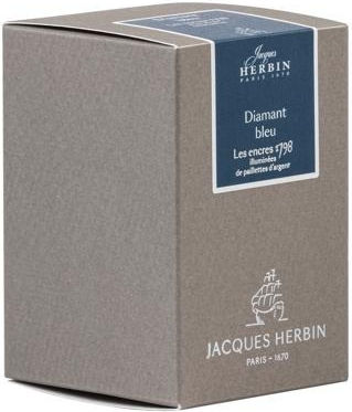 Jacques Herbin Replacement Ink for Fountain Pen Blue 50ml