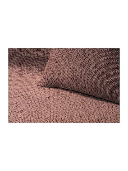 Beauty Home Σετ Ριχτάρια 2τμχ Chenille Σάπιο Μήλο 8644ΣΕΤ2