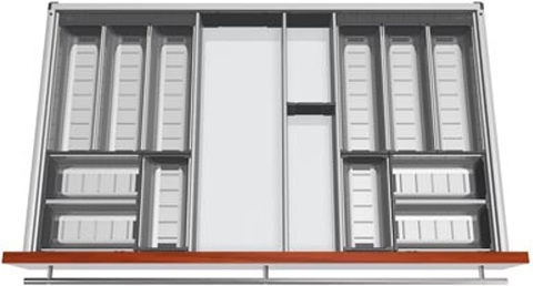 Blum Поставка За Прибори За Чекмедже Inox 80x48см Сребрист