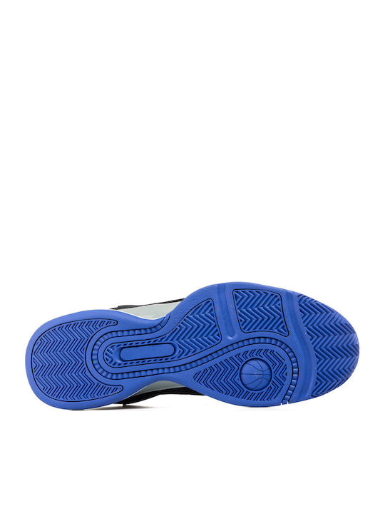 Niedrige Basketballschuhe Schwarz