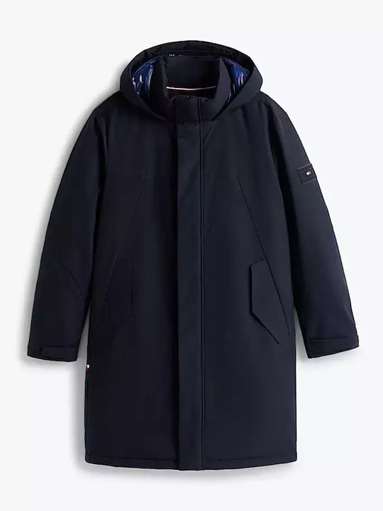 Jacket Puffer Waterproof Dark Blue
