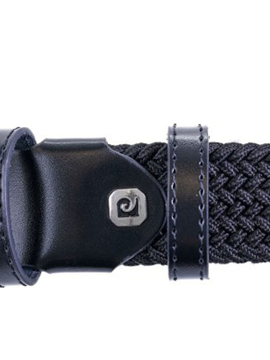 Elastisch Herren Gürtel Gestrickt Schwarz