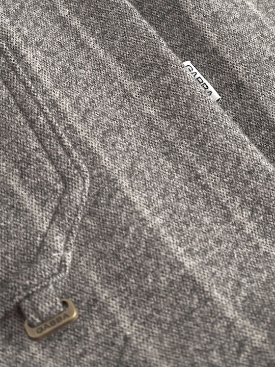 Langärmeliges Overshirt Gestreift Mehrfarbig