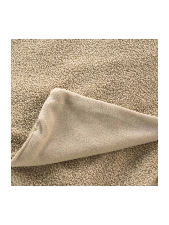 L-c Wooly Ριχτάρι Πολυθρόνας Fleece 180x220εκ. Beige