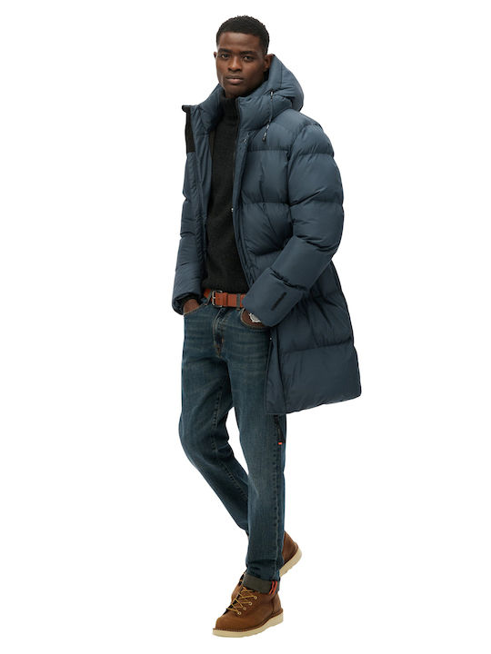 Μπουφάν Puffer Ddo Blue