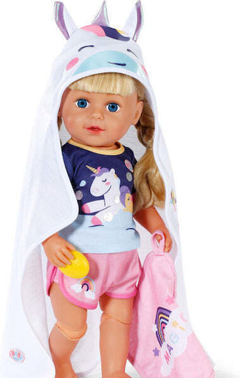 ZAPF Creation Baby Born Αξεσουάρ Hooded Towel Set