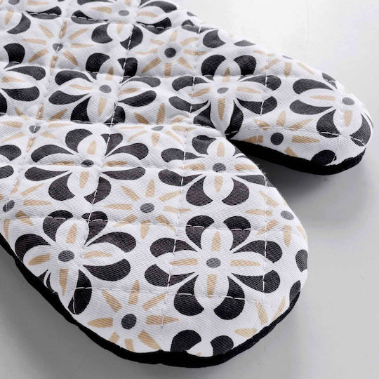 Oven Mitt Silicone White 1pcs
