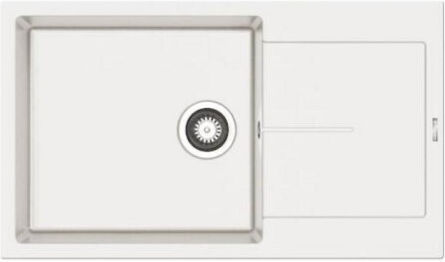 Pyramis 1b 1d Plus 070242411 Drop-In Мивка от Синтетичен Гранит Ш86xД50см Бежов