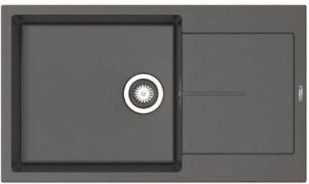Pyramis 1b 1d Plus 070242411 Drop-In Мивка от Синтетичен Гранит Ш86xД50см Бежов