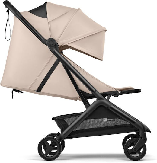 Bugaboo Butterfly 2 Καρότσι Μωρού Kατάλληλο για Nεογέννητο Black/Desert Taupe 7.3kg