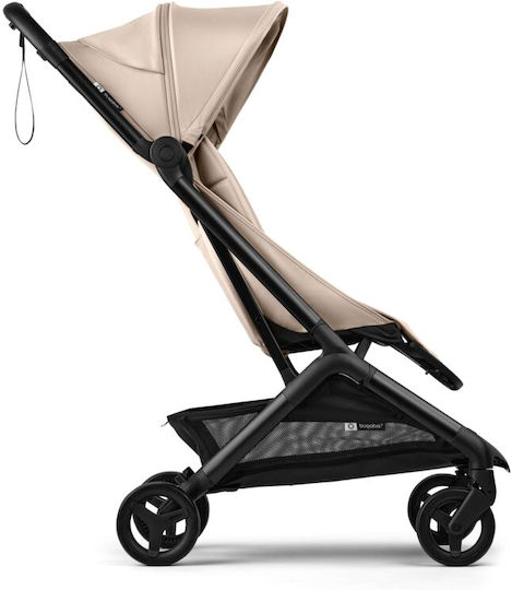 Bugaboo Butterfly 2 Καρότσι Μωρού Kατάλληλο για Nεογέννητο Black/Desert Taupe 7.3kg