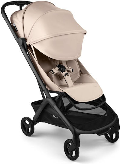 Bugaboo Butterfly 2 Καρότσι Μωρού Kατάλληλο για Nεογέννητο Black/Desert Taupe 7.3kg
