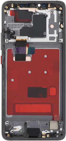 Screen with Touch Mechanism and Frame for HUAWEI MATE 20 PRO (Black)