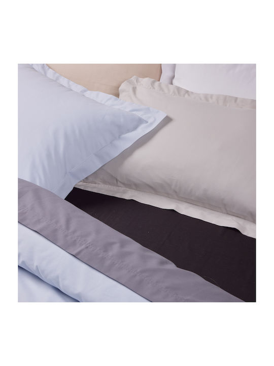 Das Home Bettlaken Super-Doppel mit Gummiband 160x200+35cm. 1001 Weiß
