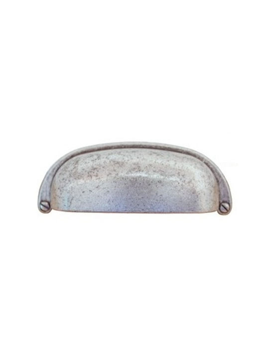 Flush Handle Giusti Art.5031 Screw 64mm Bronze 233-5031ob00d1