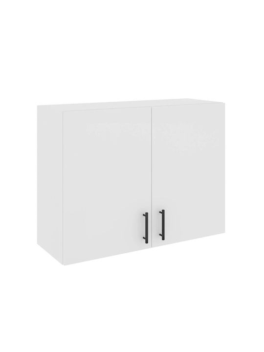 Karo Cabinet Wall Alb 80x30x60cm