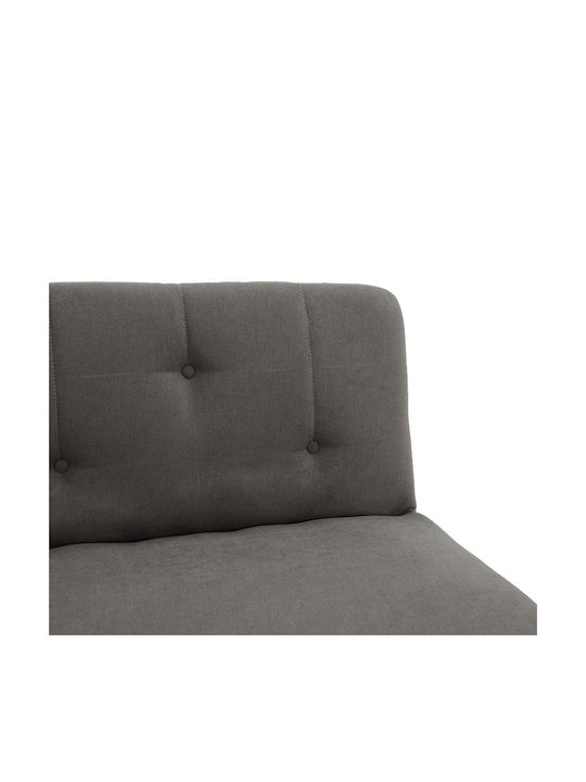 Pakketo Doppelsitzer Sofa Bett Anthrazit 167x77x73cm