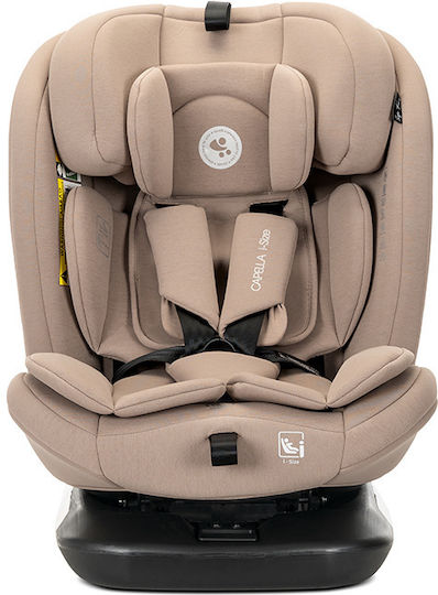 Lorelli Capella Baby Car Seat i-Size with Isofix Beige 0-36 kg