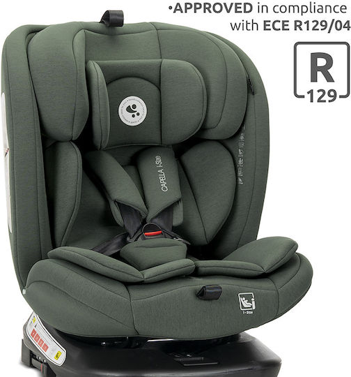 Lorelli Capella Baby Car Seat i-Size with Isofix Beige 0-36 kg