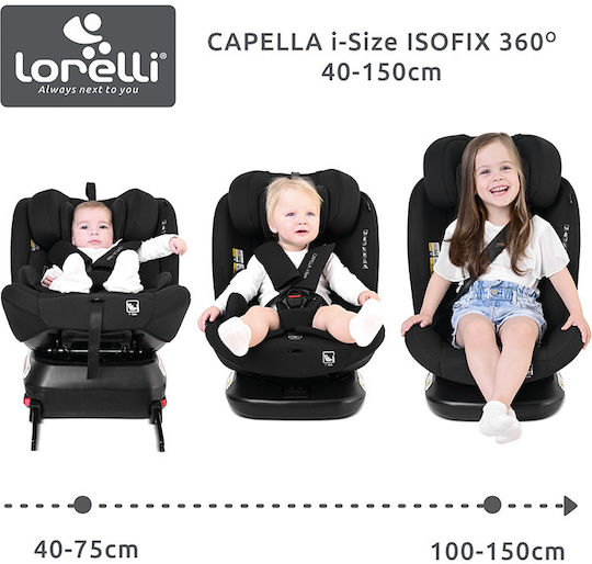 Lorelli Capella Καθισματάκι Αυτοκινήτου i-Size με Isofix Green 0-36 kg