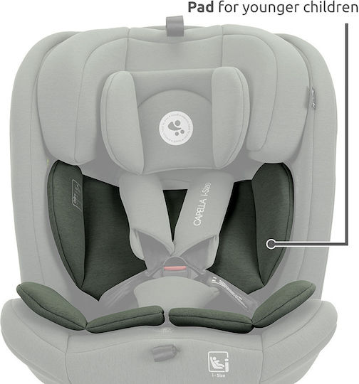 Lorelli Capella Baby Car Seat i-Size with Isofix Beige 0-36 kg