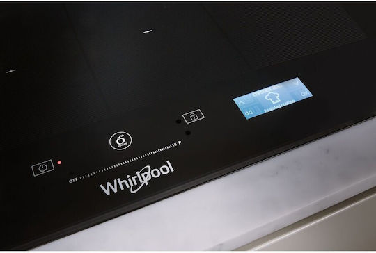 Whirlpool Plită cu Inducție Autonom cu Funcție de Blocare 65x60.5εκ.