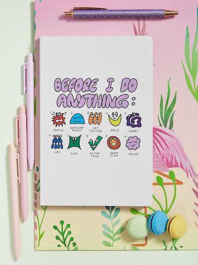 Celestino Before I Do Anything Notizbuch A5