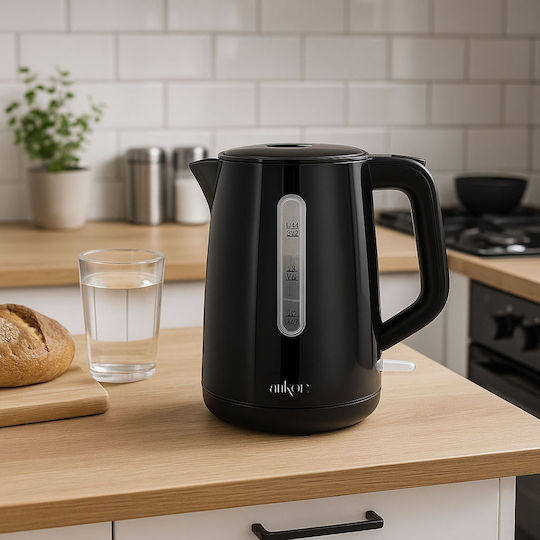 Ankor Βραστήρας 1.7lt 2200W Μαύρος