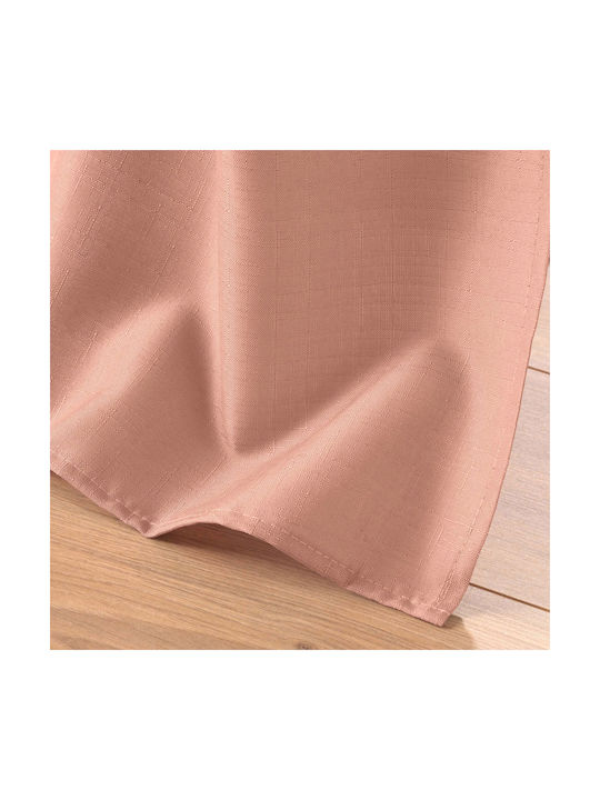 Perdea Cu Capse Soline Roz 140x260cm