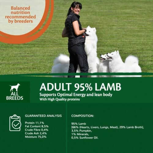 Core Wet Dog Food in Cans with Lamb Grain-Free 400gr