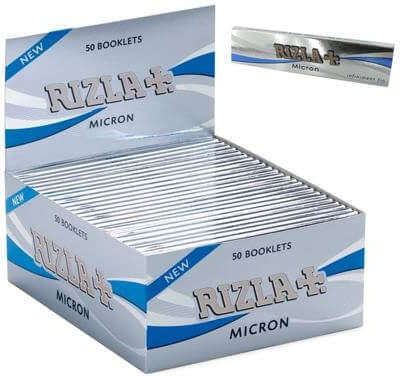 Rizla Micron Zigarettenpapiere 50 Blätter 50Stück