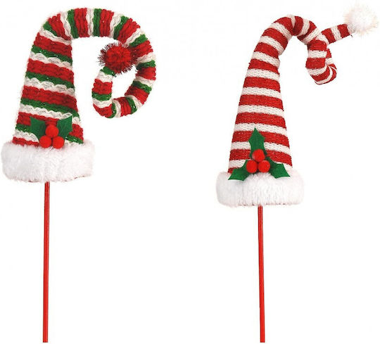 Weihnachtliche Figur Hut Rot
