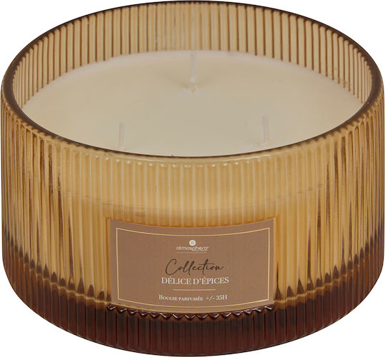 Aromatisches Kerze Albie in Gefäß Gelbe 635g