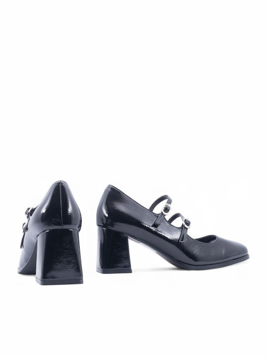 Black Medium Heels