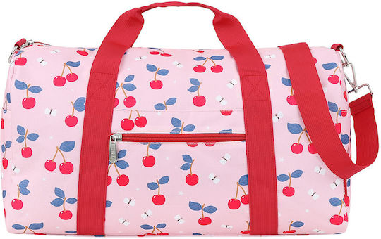 A Little Lovely Company Sack Voyage Pink Fabric L46xW22.5xH25cm
