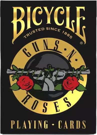 Bicycle Official Plastic Playing Cards Made in USA 10048092 Guns & Roses