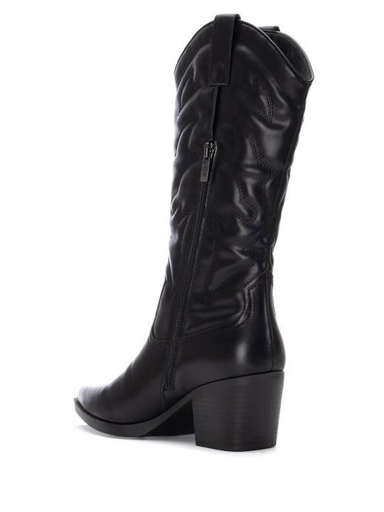 Damenstiefel Cowboy Schwarz