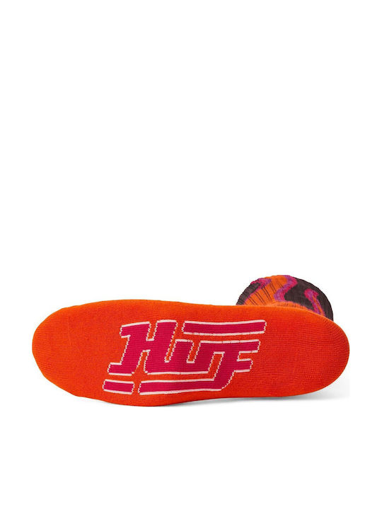 HUF Crew Bărbați Șosete Maro 1Pachet